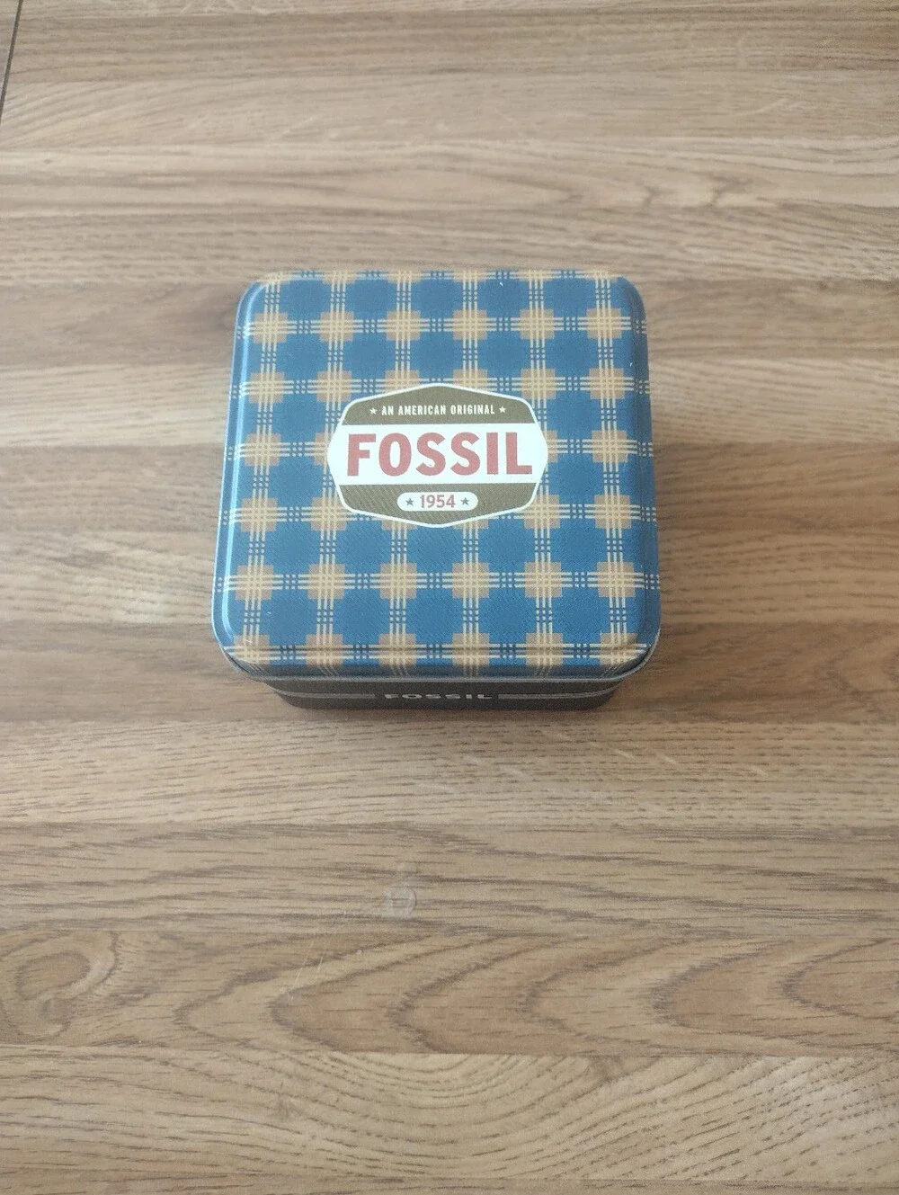 Men's AM-3447 Fossil Blue 38 MM Quartz Watch